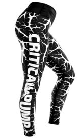 CRITICAL PUMP CRACKED - JET BLACK FITNESSLEGGING