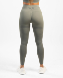 GAVELO PULSE NUDE OLIVE GREY SEAMLESS LEGGING