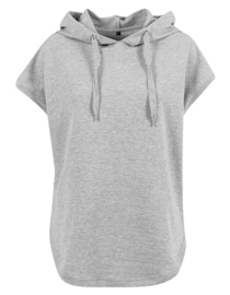 ONELLA SLEEVELESS HOODIE GREY MELANGE