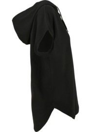 ONELLA SLEEVELESS HOODIE BLACK