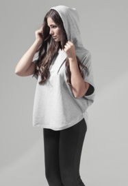 ONELLA SLEEVELESS HOODIE GREY MELANGE