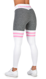 CRITICAL PUMP SPLIT - BABY PINK FITNESSLEGGING