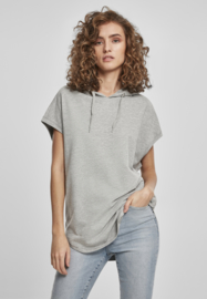 ONELLA SLEEVELESS HOODIE GREY MELANGE