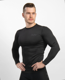 GAVELO SHIELD LONGSLEEVE RASHGUARD BLACK