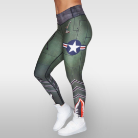 ANARCHY APPAREL BOMBER LEGGING (COMPRESSION)