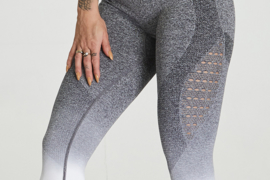 CARPATREE PHASE SEAMLESS LEGGING GREY/WHITE OMBRE