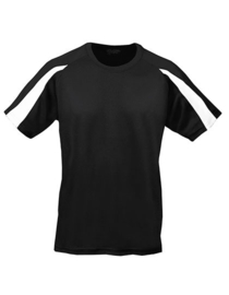 CLIMALITE TEE  BLACK - WHITE