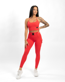 GAVELO CARGO LEGGING RADICAL RED