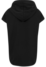 ONELLA SLEEVELESS HOODIE BLACK