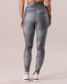 ICANIWILL MINT CAMO FITNESSLEGGING (COMPRESSION)