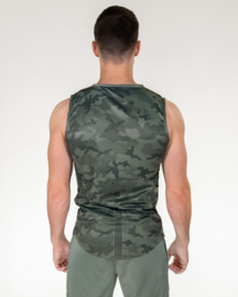 GAVELO SNIPER GREEN SLEEVELESS TEE