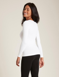 ONELLA LONGSLEEVE STRETCH SHIRT WHITE