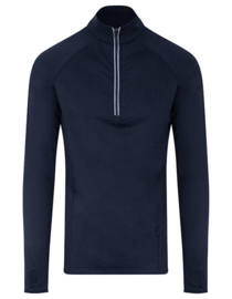 DRI-FIT LONGSLEEVE 3/4 ZIP NAVY BLUE