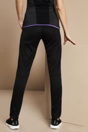 ONELLA TRACK PANTS BLACK - SLIM FIT STRETCH