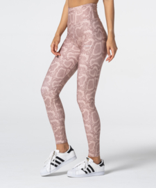 CARPATREE  HIGHWAIST LEGGING BEIGE SNAKE