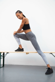 ONELLA SEAMLESS FITNESSLEGGING FADE OUT GREY MELANGE