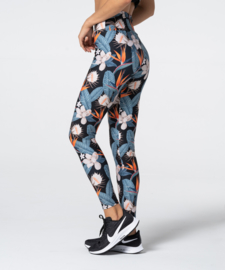 CARPATREE HIGHWAIST LEGGING BLACK TROPICAL