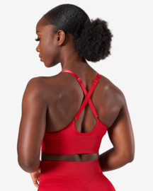 ICANIWILL DYNAMIC SEAMLESS SPORTTOP DEEP RED