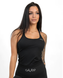 GAVELO POP BLACK TANKTOP (build-in bra)