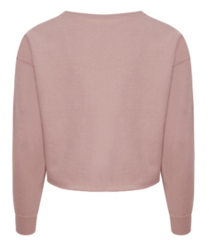 ONELLA CROPPED SWEATER DUSTY PINK