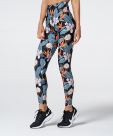 CARPATREE HIGHWAIST LEGGING BLACK TROPICAL