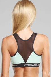 GYM GLAMOUR | ZIPPED SEA SPORTTOP