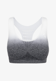 CARPATREE PHASE SEAMLESS SPORTTOP GREY/WHITE OMBRE