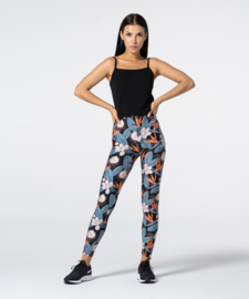 CARPATREE HIGHWAIST LEGGING BLACK TROPICAL