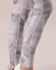 ICANIWILL WHITE CAMO FITNESSLEGGING (COMPRESSION)