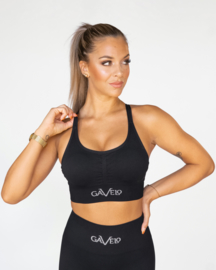 GAVELO SEAMLESS BLACK SPORTTOP