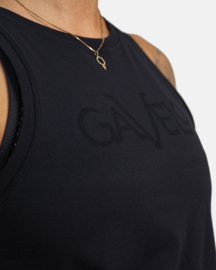 GAVELO SEAMLESS BLACK SIGNATURE TANKTOP