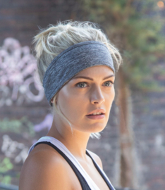 RUNNING HEADBAND GREY MELANGE