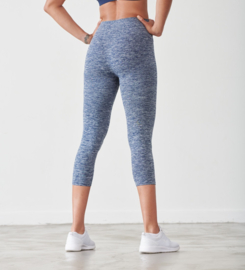 ONELLA SEAMLESS CAPRI LEGGING GREY MELANGE