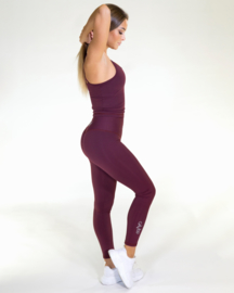 GAVELO POP BURGUNDY RED FITNESSLEGGING