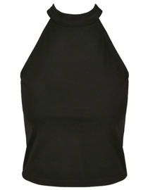 ONELLA TURTLENECK CROPPED TOP  BLACK