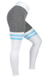 CRITICAL PUMP SPLIT - BABY BLUE FITNESSLEGGING