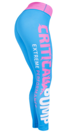 CRITICAL PUMP BLUE FITNESSLEGGING