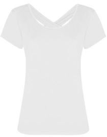 ONELLA CROSS BACK T-SHIRT WHITE