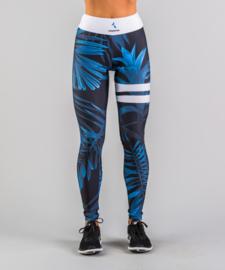 CARPATREE TROPICAL NAVY LEGGING