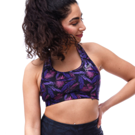 ANARCHY APPAREL CLOVERFIELD SPORTTOP PURPLE/BLACK