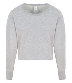 ONELLA CROPPED SWEATER LIGHT GREY