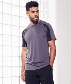 CLIMALITE TEE GREY - BLACK