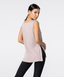 CARPATREE SLIT SHORTSLEEVE T-SHIRT DUSTY PINK