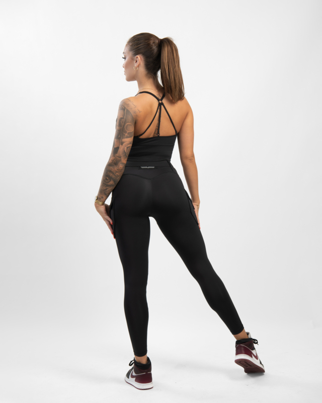 GAVELO Cargo sportlegging - Dames - Zwart 