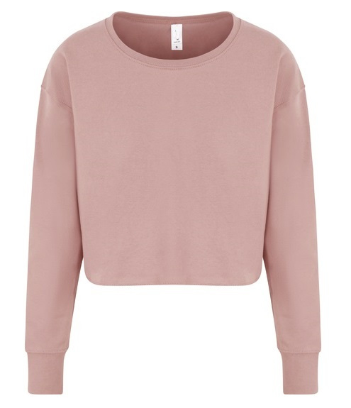 ONELLA CROPPED SWEATER DUSTY PINK