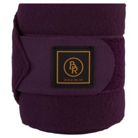 BR fleece bandages Event Prune Purple