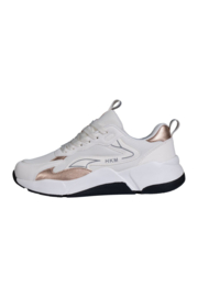 HKM Sneakers Glamour style wit rose gold