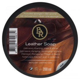 BR leather soap