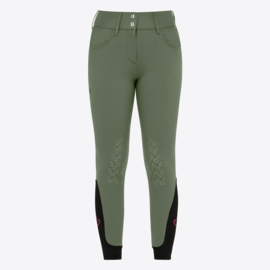 CAVALLERIA TOSCANA WOMEN'S JUMPING KNEE GRIP Forest Green