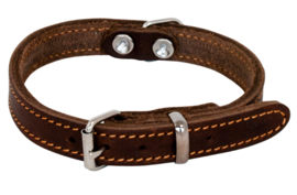 Jack and Vanilla Vetlederen halsband